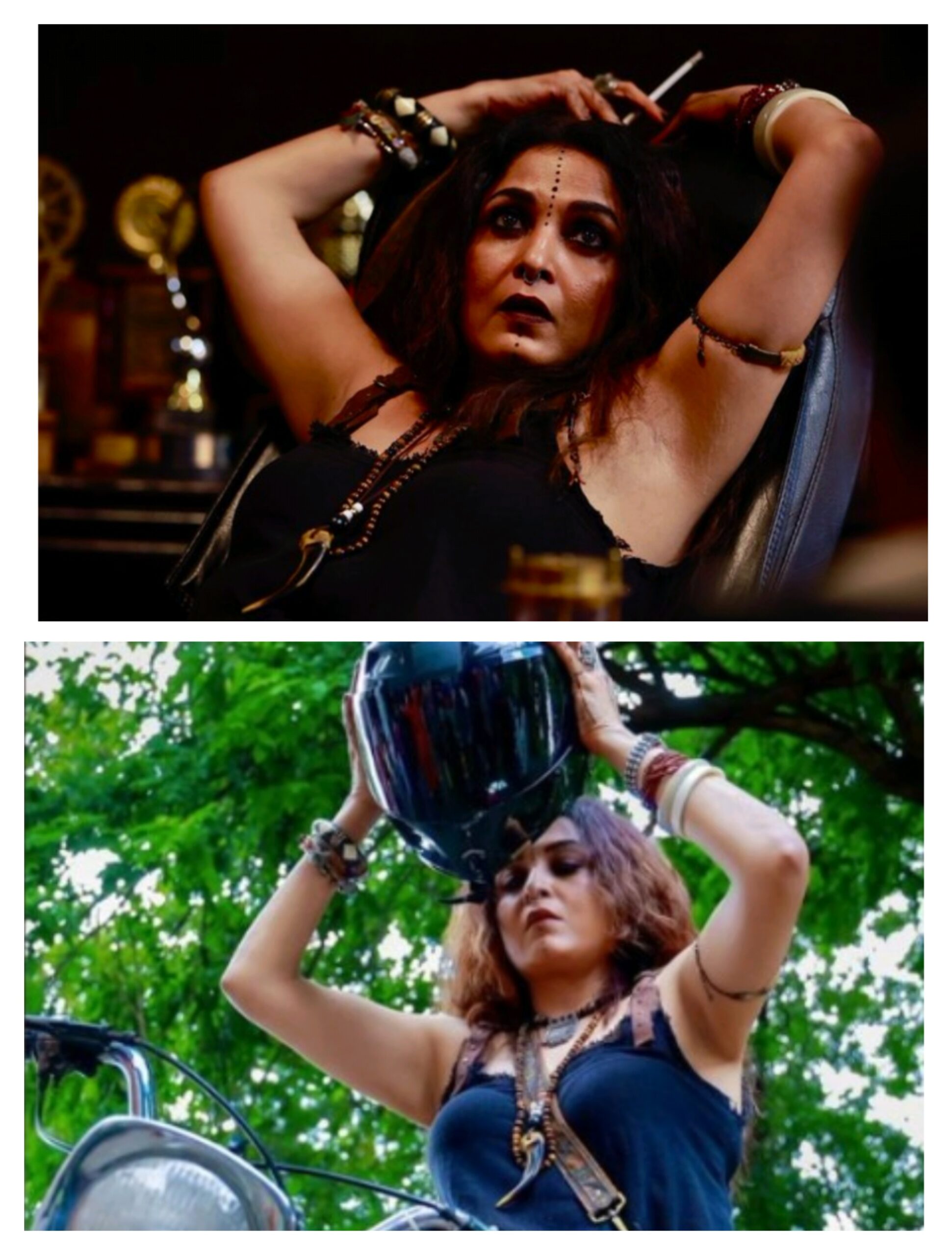 बाहुबली की राजमाता शिवगामी का नया आर्कषक बोल्ड लुक हुआ वायरल ।