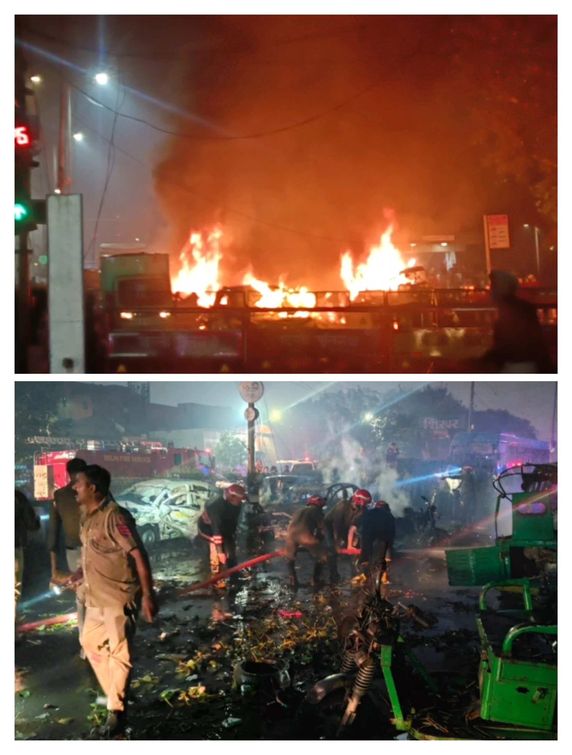 ब्रेकिंग: दिल्ली में धमाके की खबर, 9 लोगों के मौत की जानकारी।