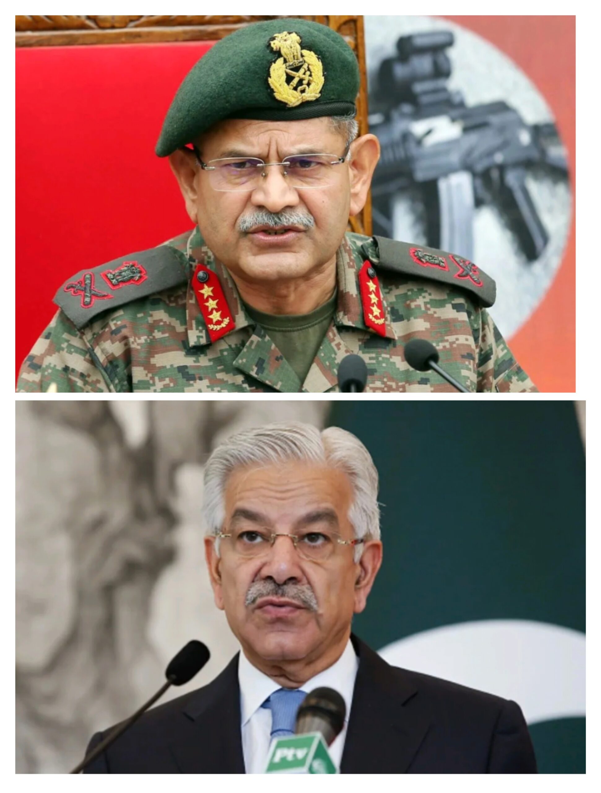 जनरल उपेंद्र द्विवेदी के बयान के बाद, पाकिस्तान में खौफ….. ये बोले ख़्वाजा आसिफ़ !