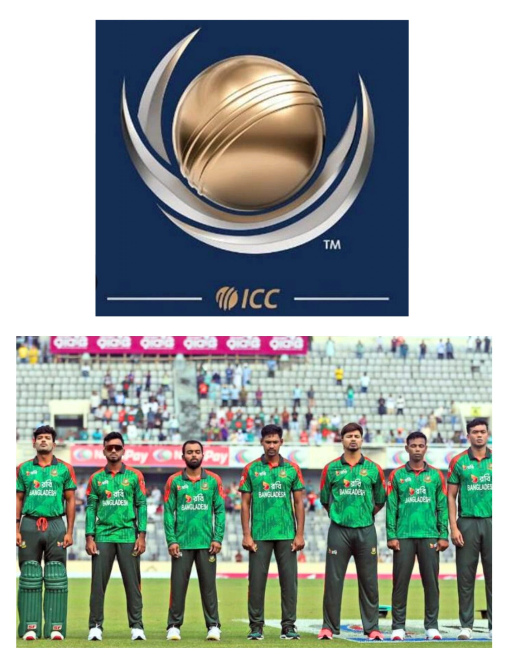 क्रिकेट: ICC ने बांग्लादेश क्रिकेट बोर्ड को भारत में ही मैच खेलने के लिए चेताया।