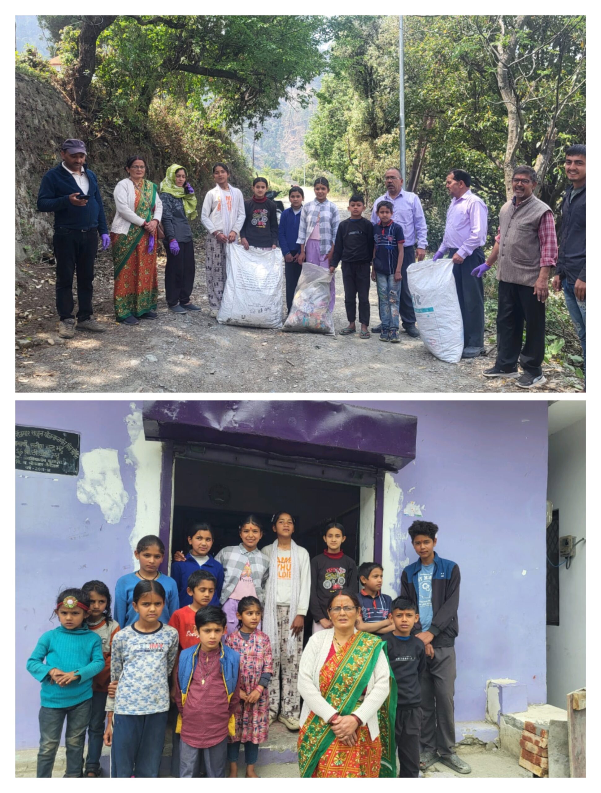 भीमताल: जंगलिया गांव को प्लास्टिक मुक्त करने का संकल्प,,,,,,,,!