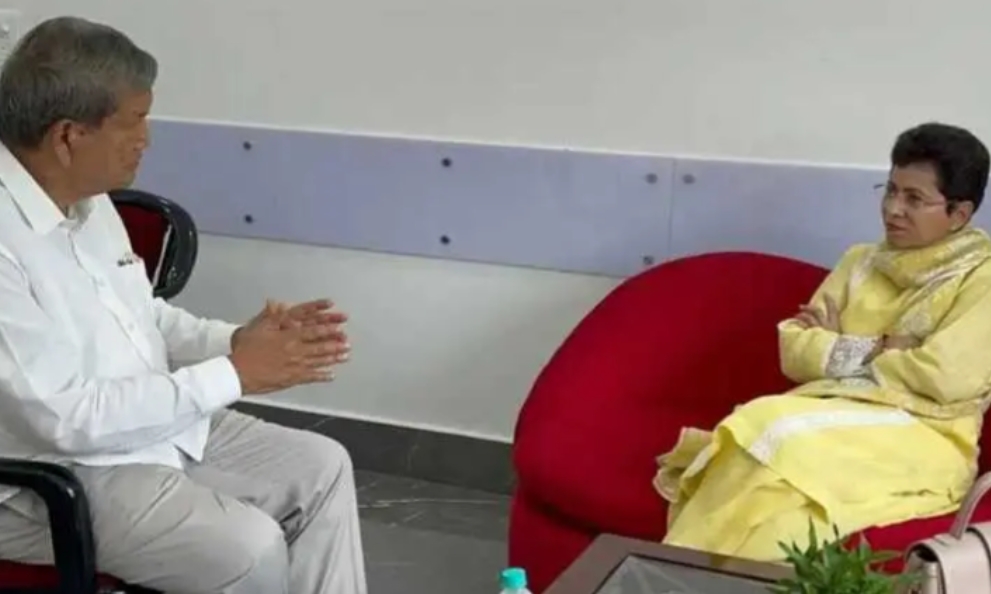 दिल्ली:   फिर सक्रिय हुए हरीश रावत, प्रदेश प्रभारी कुमारी शैलजा से की मुलाकात,,,,,!