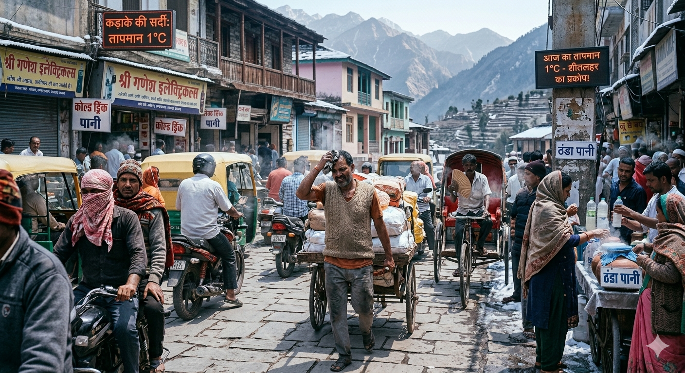 उत्तराखंड में भीषण गर्मी का अलर्ट (अगले 4 दिन, 19 से 22 )।