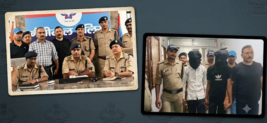 हल्द्वानी: बुजुर्ग महिला से कुंडल झपटने वाले दो शातिर गिरफ्तार, 24 घंटे में पुलिस ने सुलझाई गुत्थी।